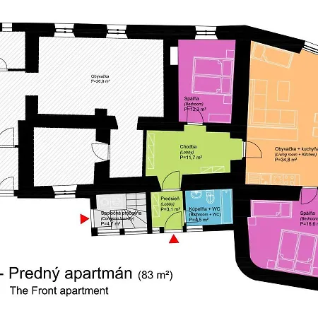 Apartament Scharffenberg Banská Štiavnica